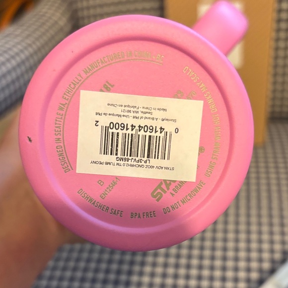 Stanley Pink Quencher 40oz H2.0 Tumbler - Picture 4 of 5